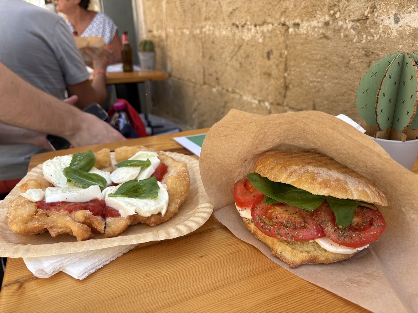 Pizza fritta artigianale